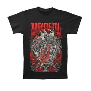 Babymetal Rose Wolf Men Shirt Slim Fit